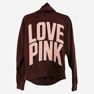 Victoria's Secret PINK Women's MEDIUM Purple & pink hoodie sweatshirt